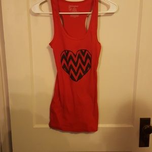 🦉🦉🦉Red heart tank